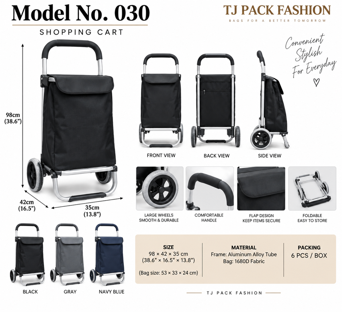 Model No. 030 – Textured Bow-Accent Barrel Handbag