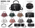 Model 528 Women Fashion Multi-Compartment Crossbody Handbag