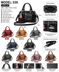 Model 530 Women Fashion Multi-Pocket Handbag