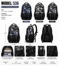 Model 536 Fashion Multi-Compartment Laptop Backpack