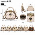 MODEL:822 – Fashion Oval Crossbody Handbag