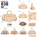 Model No. 838 – Fashion Woven Tote Handbag