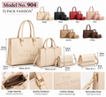 Model No. 904 – 3-Piece Structured Tote Bag Set