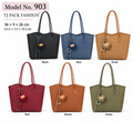 Model No. 903 – Textured Everyday Shoulder Tote Bag